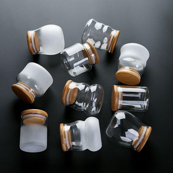 storage bottles & jars glass sealed food jar spice tea bean candy bottle with bamboo lid transparent portable seal package
storage bottles & jars glass sealed food jar spice tea bean candy bottle with bamboo lid transparent portable seal package
