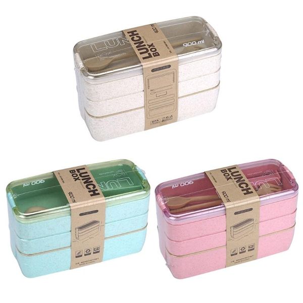 storage bottles & jars simple lunch box environmentally friendly wheat straw bento case 3 layer container breakfast high school office
storage bottles & jars simple lunch box environmentally friendly wheat straw bento case 3 layer container breakfast high school office