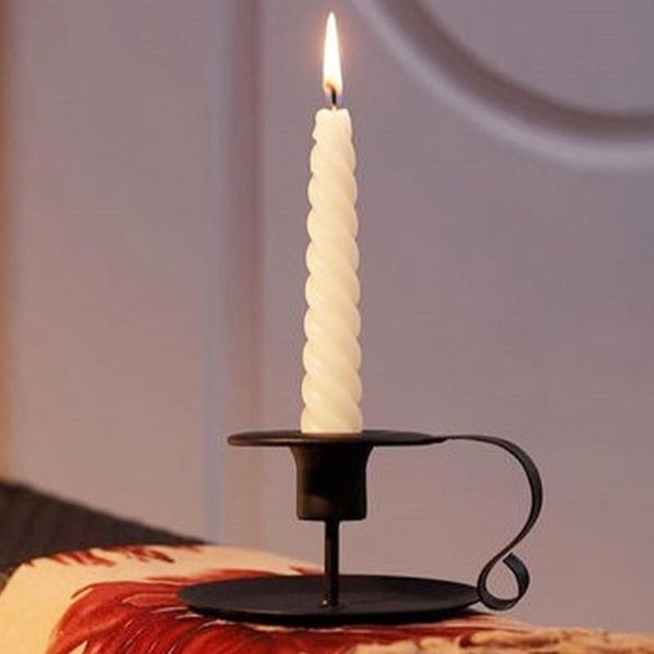 candle holders style candlestick creative wrought hand-held iron black 1pc fashion european aroma diffuser wedding decoration
candle holders style candlestick creative wrought hand-held iron black 1pc fashion european aroma diffuser wedding decoration