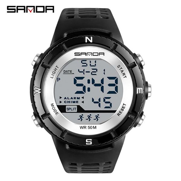 men watches multifunction digital watch 50m waterproof electronic wristwatch student outdoor fashion sport for wristwatches, Slivery;brown
men watches multifunction digital watch 50m waterproof electronic wristwatch student outdoor fashion sport for wristwatches, Slivery;brown