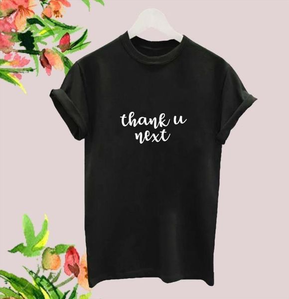 thank u next and men t shirts women cotton casual funny for lady yong girl tee hipster drop ship, White;black
thank u next and men t shirts women cotton casual funny for lady yong girl tee hipster drop ship, White;black
