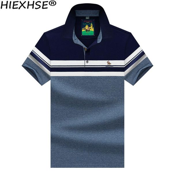 men's polos 2021 brand shirts stripe smart casual pure cotton cultivate one's morality summer, White;black
men's polos 2021 brand shirts stripe smart casual pure cotton cultivate one's morality summer, White;black