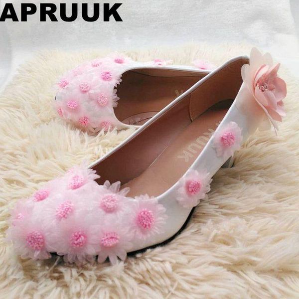 dress shoes pink flowers sweet wedding bride fashion handmade plus size low high heel flower girl bridal lady party shoe, Black
dress shoes pink flowers sweet wedding bride fashion handmade plus size low high heel flower girl bridal lady party shoe, Black