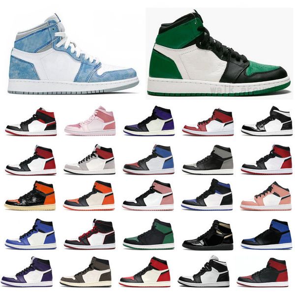 fashion jumpman 1 basketball shoes 1s men travis pine green bordeaux pollen bred satin black patent fearless black toe mens women sports tra
fashion jumpman 1 basketball shoes 1s men travis pine green bordeaux pollen bred satin black patent fearless black toe mens women sports tra