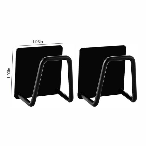 hooks & rails 2 pcs self-adhesive sponge holders, kitchen sink drain storage rack, 304 stainless steel for place rags, pot covers, plugs
hooks & rails 2 pcs self-adhesive sponge holders, kitchen sink drain storage rack, 304 stainless steel for place rags, pot covers, plugs