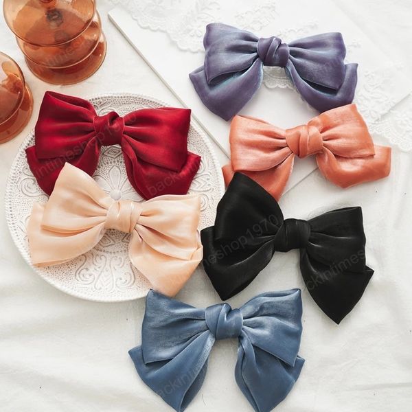 sweet solid color crystal yarn spring clip oversized barrette 2 layers bow hairclip ponytail hair accessories knotted mesh, Slivery;white
sweet solid color crystal yarn spring clip oversized barrette 2 layers bow hairclip ponytail hair accessories knotted mesh, Slivery;white