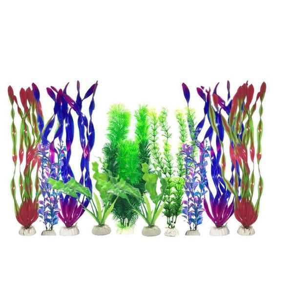 decorations artificial aquatic plants 10 pcs large aquarium plastic fish tank decor
decorations artificial aquatic plants 10 pcs large aquarium plastic fish tank decor
