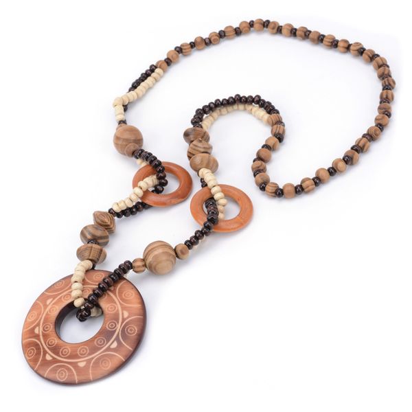 magic sun lines hand carved exotic hollow round woody beaded pendant necklace fashion choker jewelry for women birthday gift present, Golden;silver 
magic sun lines hand carved exotic hollow round woody beaded pendant necklace fashion choker jewelry for women birthday gift present, Golden;silver