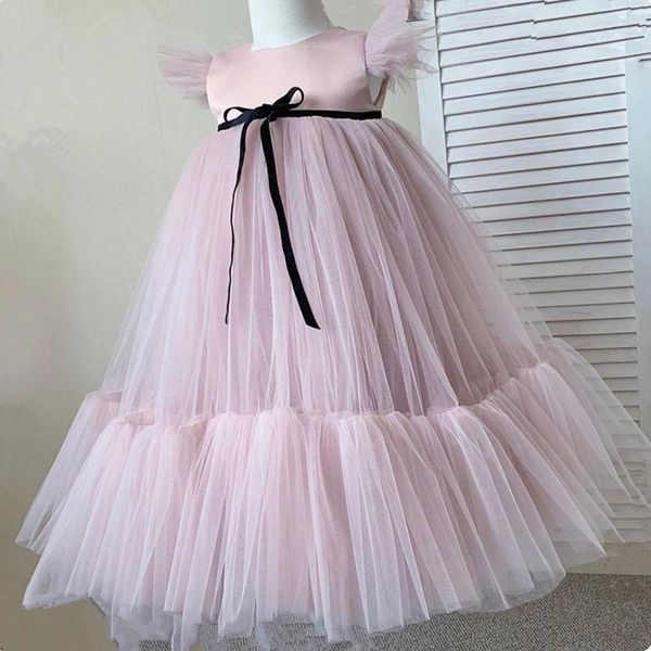 girl's dresses puffy layers pink flower girl satin bow kids princess dress shoulder first communion birthday year, Red;yellow
girl's dresses puffy layers pink flower girl satin bow kids princess dress shoulder first communion birthday year, Red;yellow