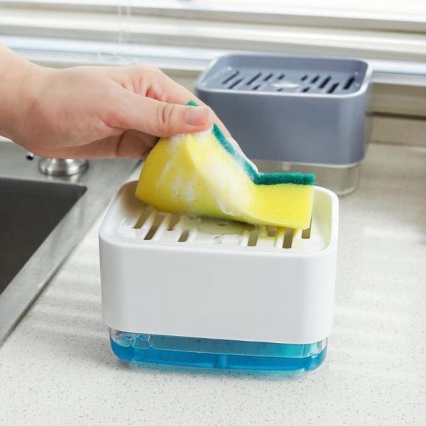 dishwashing liquid automatic dispenser kitchen press type scouring pad pot brush artifact soap box storage bottles & jars
dishwashing liquid automatic dispenser kitchen press type scouring pad pot brush artifact soap box storage bottles & jars