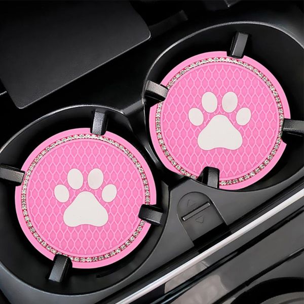 mats & pads 2pcs office interior accessories round car cup holder rhinestone pad mat pvc universal home decoration bling cat
mats & pads 2pcs office interior accessories round car cup holder rhinestone pad mat pvc universal home decoration bling cat