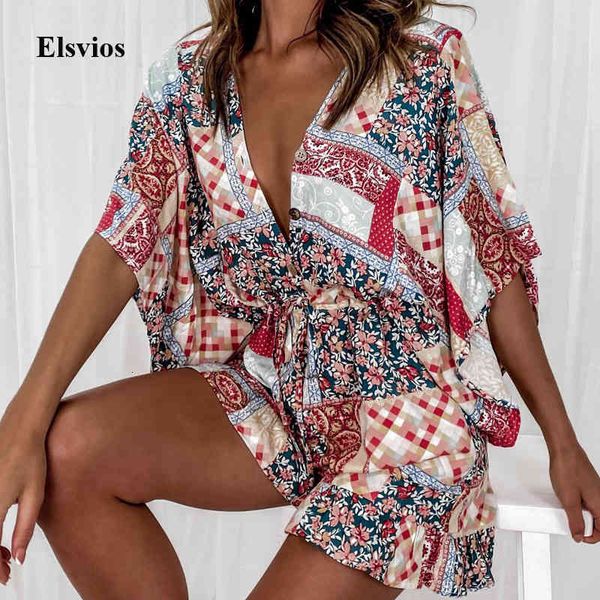 women's jumpsuits & rompers v-neck button ruffle shorts jumpsuit women floral print bandage harajuku playsuit summer short sl, Black;white
women's jumpsuits & rompers v-neck button ruffle shorts jumpsuit women floral print bandage harajuku playsuit summer short sl, Black;white