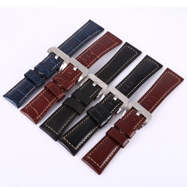 watch bands leather watchband strap business adjustable quick release metal pin buckled wristband accessories, Black;brown
watch bands leather watchband strap business adjustable quick release metal pin buckled wristband accessories, Black;brown