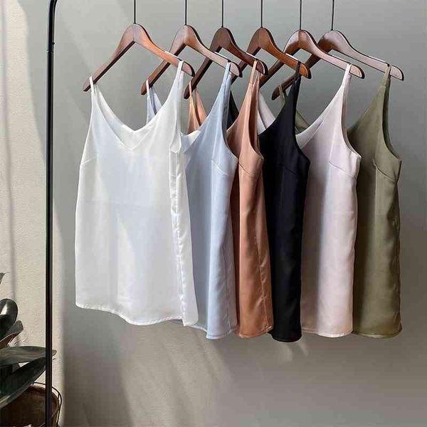 women's tanks & camis chic boho pure color satin material v-neck female summer white lvvt
women's tanks & camis chic boho pure color satin material v-neck female summer white lvvt