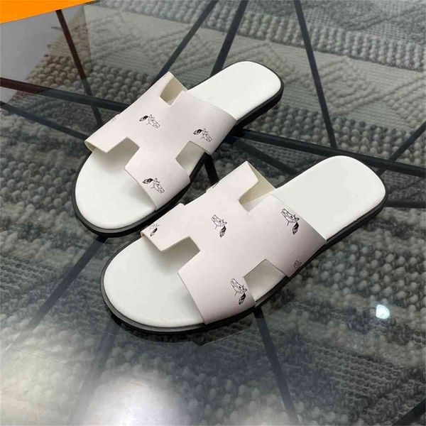 80% off outlet store new beach men's shoes guangzhou leather slippers, Black