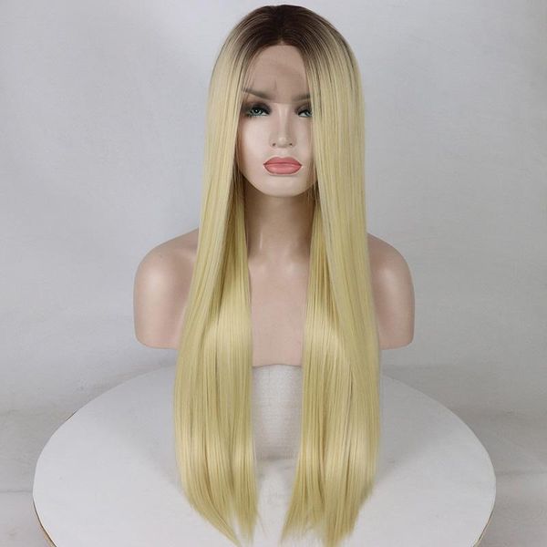 synthetic wigs 180% density 26 inch long straight ombre blonde 613 lace front wig for black women babyhair preplucked daily cosplay
synthetic wigs 180% density 26 inch long straight ombre blonde 613 lace front wig for black women babyhair preplucked daily cosplay