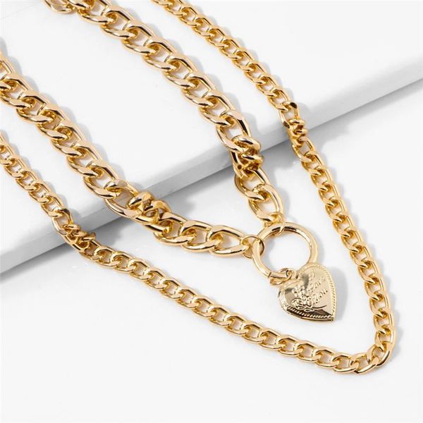 Vintage Gold Color Peach Heart Necklace For Women Statement Multi-layer Chain Female Jewelry Pendant Necklaces, Silver
Vintage Gold Color Peach Heart Necklace For Women Statement Multi-layer Chain Female Jewelry Pendant Necklaces, Silver