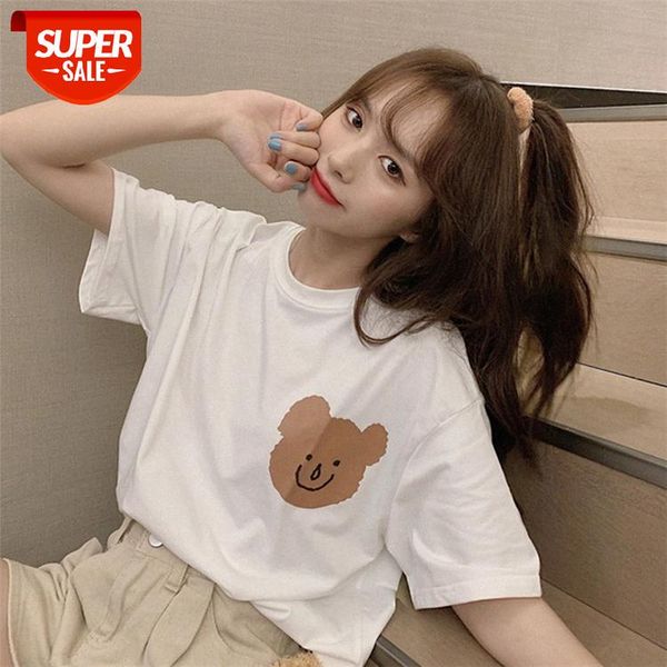 net celebrity clothes new korean version of western style bear print loose white short-sleeved t-shirt female trend #032z
net celebrity clothes new korean version of western style bear print loose white short-sleeved t-shirt female trend #032z