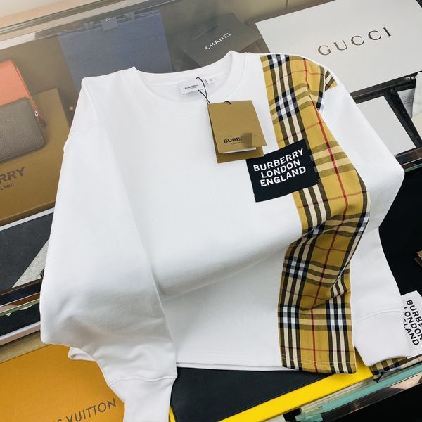 luxury brand hoodie trendy paris style correct round neck bottoming shirt stitching stripe style men's and women's trendy brand lo, Black
luxury brand hoodie trendy paris style correct round neck bottoming shirt stitching stripe style men's and women's trendy brand lo, Black