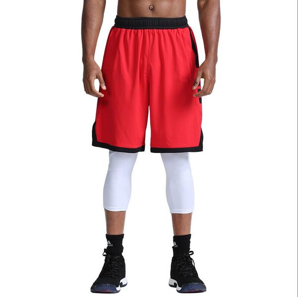 men's basketball shorts classic outdoor sports fitness running loose quick-drying breathable beach five-point pants, White;black
men's basketball shorts classic outdoor sports fitness running loose quick-drying breathable beach five-point pants, White;black
