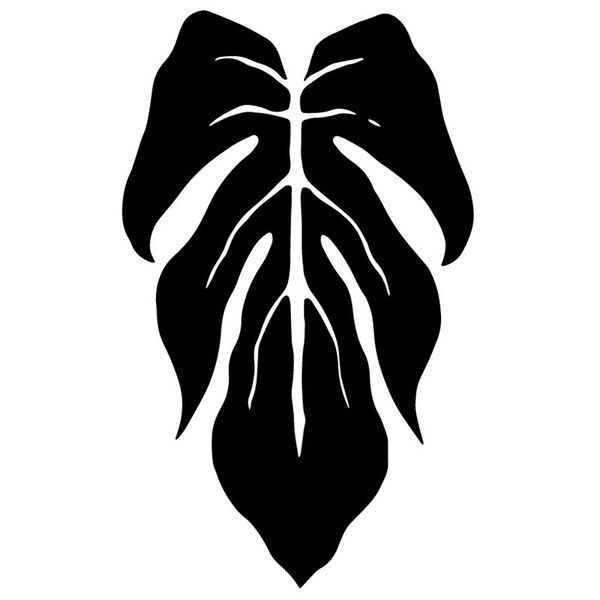leaf pattern plant sticker car window decoration personality waterproof decal black/white, 17cm*10cm
leaf pattern plant sticker car window decoration personality waterproof decal black/white, 17cm*10cm
