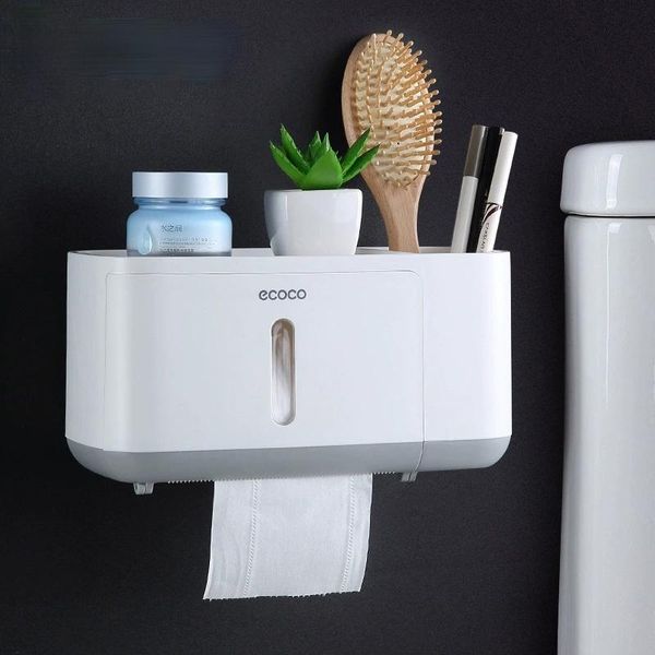 toilet paper holders waterproof holder wall-mounted dispenser portable tissue box for bathroom home storage rack
toilet paper holders waterproof holder wall-mounted dispenser portable tissue box for bathroom home storage rack