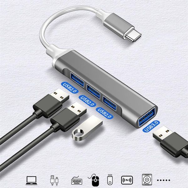 hubs usb hub high speed 4 ports 3.0 2.0 type c splitter 5gbps for pc lapcomputer accessories multi adapter
hubs usb hub high speed 4 ports 3.0 2.0 type c splitter 5gbps for pc lapcomputer accessories multi adapter