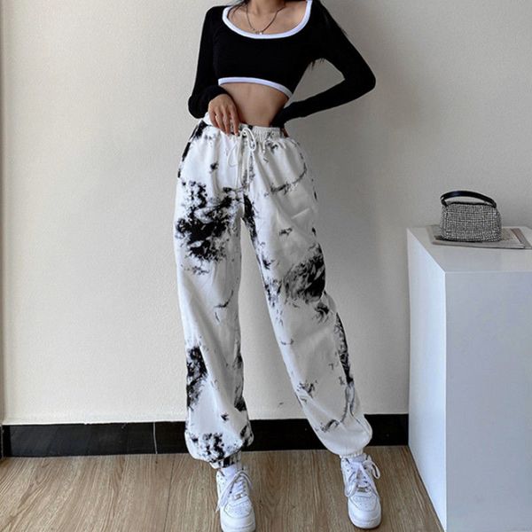tie dye print sweatpants women 2021 fashion spring hip hop joggers women streetwear plus size casual trousers, Black;white
tie dye print sweatpants women 2021 fashion spring hip hop joggers women streetwear plus size casual trousers, Black;white