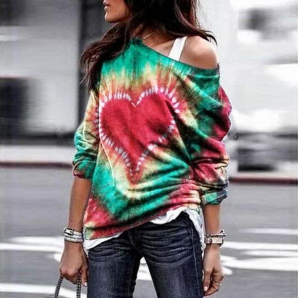 women's hoodies & sweatshirts 40# tie-dyed heart print sweatshirt women o-neck loose long-sleeved casual korean style elegant kawaii ho, Black
women's hoodies & sweatshirts 40# tie-dyed heart print sweatshirt women o-neck loose long-sleeved casual korean style elegant kawaii ho, Black