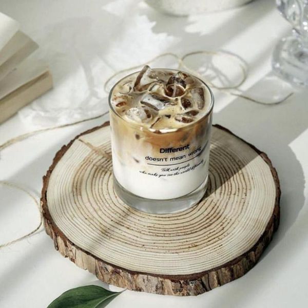 ice glass soda cup drinking s ins style coffee cold water milkshake wine glasses