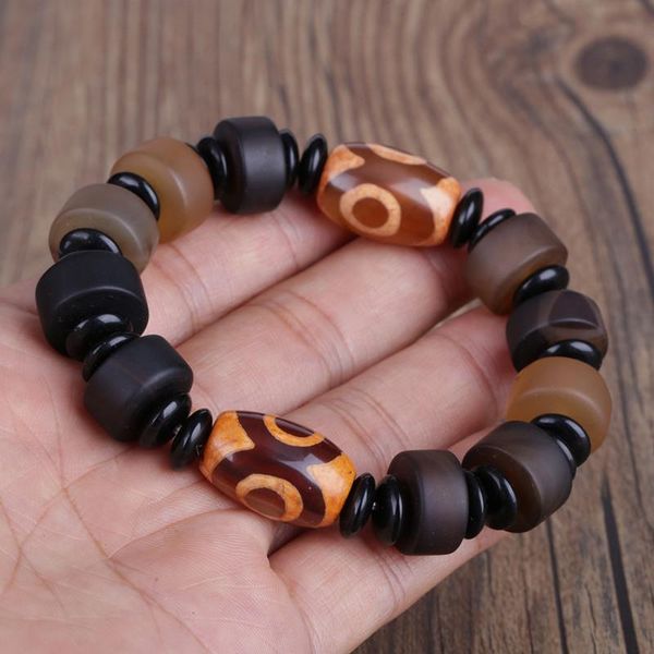 other bracelets flat cylinder matte dark & light brown olive green yellow black onyx stone tibetan buddhism energy beads bracelet for man, Golden;silver
other bracelets flat cylinder matte dark & light brown olive green yellow black onyx stone tibetan buddhism energy beads bracelet for man, Golden;silver