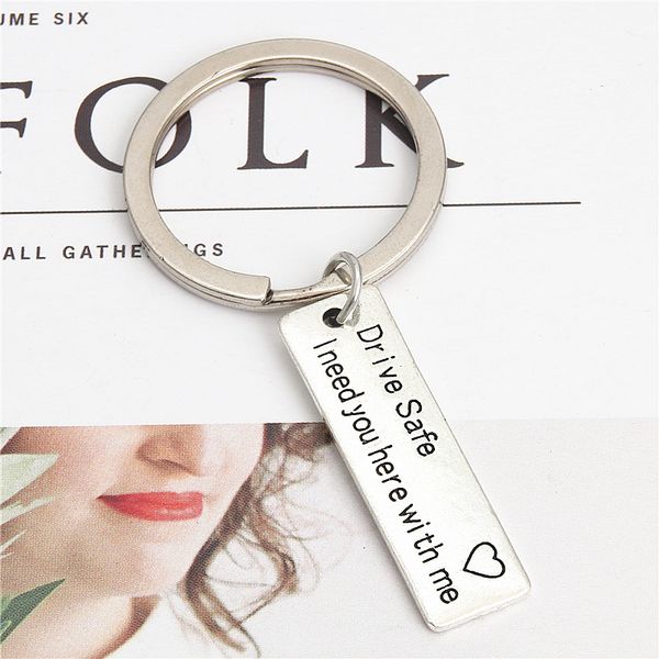 Keyring Gifts Engraved Drive Safe I Need You Here With Me Keychain Couples Boyfriend Girlfriend Jewelry E2183
Keyring Gifts Engraved Drive Safe I Need You Here With Me Keychain Couples Boyfriend Girlfriend Jewelry E2183