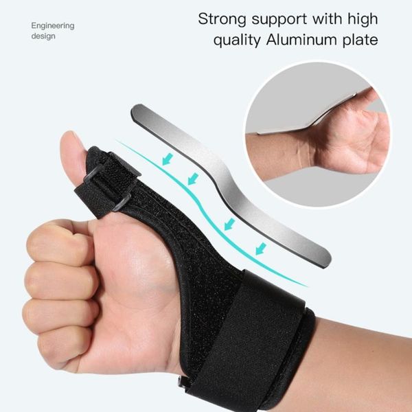 wrist support protecting thumb sleeve sports finger joint hand steel plate anti-strained adjustable palm protective gear i, Black;red
wrist support protecting thumb sleeve sports finger joint hand steel plate anti-strained adjustable palm protective gear i, Black;red