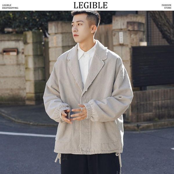 men's jackets legible oversized streetwear men casual loose windbreaker coats 2021 autumn hip hop, Black;brown
men's jackets legible oversized streetwear men casual loose windbreaker coats 2021 autumn hip hop, Black;brown