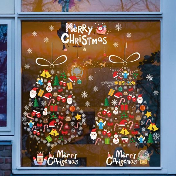 wall stickers 2022 christmas window pvc static sticker santa elk beautify snowflake decal
wall stickers 2022 christmas window pvc static sticker santa elk beautify snowflake decal