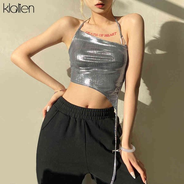 tanks fashion off shoulder backless bandage female camisole summer new casual party vacation beach slim shiny silver top, White
tanks fashion off shoulder backless bandage female camisole summer new casual party vacation beach slim shiny silver top, White