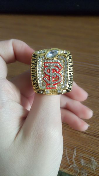 sports store championship ring for 2013 florida state gift fashion gorgeous collectible jewelry, Golden;silver
sports store championship ring for 2013 florida state gift fashion gorgeous collectible jewelry, Golden;silver
