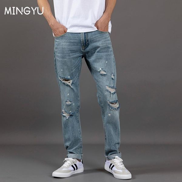 men's jeans streetwear ripped denim for men straight pantalones designer light blue hole trousers male pants
men's jeans streetwear ripped denim for men straight pantalones designer light blue hole trousers male pants