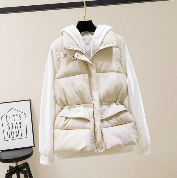 women's vests autumn vest chalecos para mujer winter women short korean stand collar down cotton waistcoat female /2xl k1408, Black;white
women's vests autumn vest chalecos para mujer winter women short korean stand collar down cotton waistcoat female /2xl k1408, Black;white