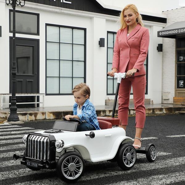 gift sets children's electric four-wheel remote control vehicle can sit on people and swing toy car with rear trailer
gift sets children's electric four-wheel remote control vehicle can sit on people and swing toy car with rear trailer