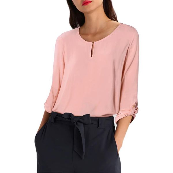 women's blouses & shirts casual loose long sleeve blouse o-neck women and solid office shirt lady blusas femininas b7184v, White
women's blouses & shirts casual loose long sleeve blouse o-neck women and solid office shirt lady blusas femininas b7184v, White
