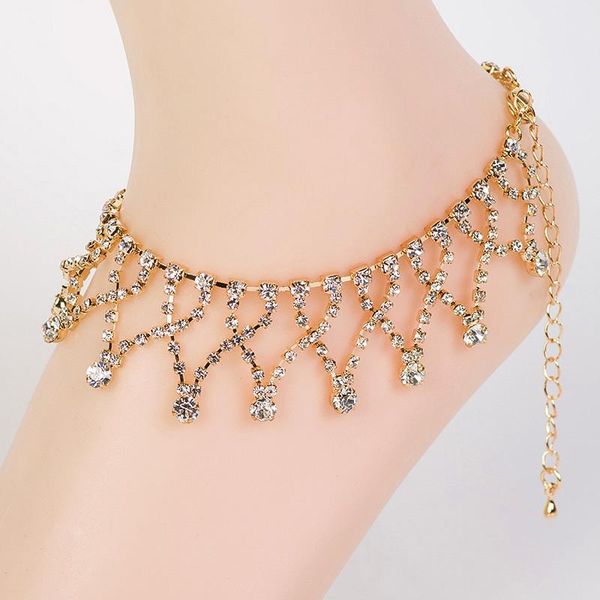 anklets charm gold color for women ankle bracelet chain crystal foot jewelry gift a003, Red;blue
anklets charm gold color for women ankle bracelet chain crystal foot jewelry gift a003, Red;blue