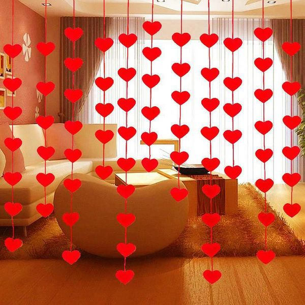 party decoration 4m 40hearts pink paper garland wedding banner wall hanging string bunting flags baby shower birthday decorations
party decoration 4m 40hearts pink paper garland wedding banner wall hanging string bunting flags baby shower birthday decorations