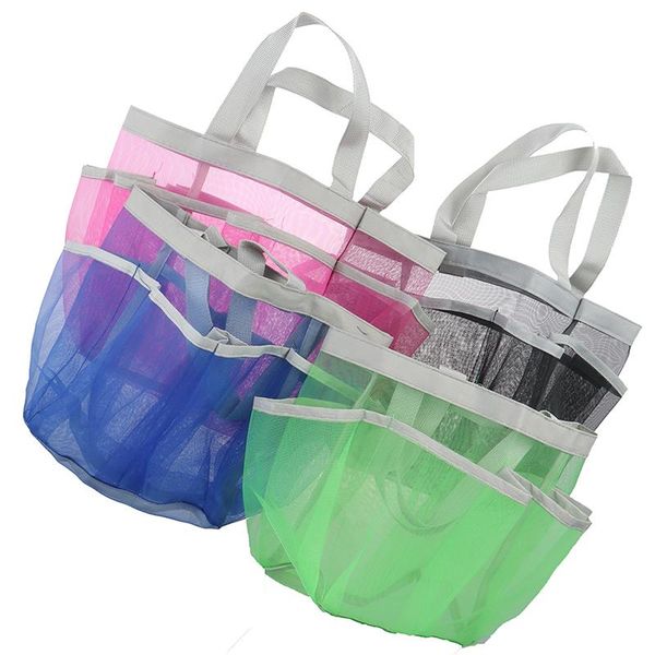 storage bags 1pc portable quick dry shower caddy tote bag hanging toiletry mesh with 7 pocket bathrooms organizer for dorm/gym/camp/trave
storage bags 1pc portable quick dry shower caddy tote bag hanging toiletry mesh with 7 pocket bathrooms organizer for dorm/gym/camp/trave