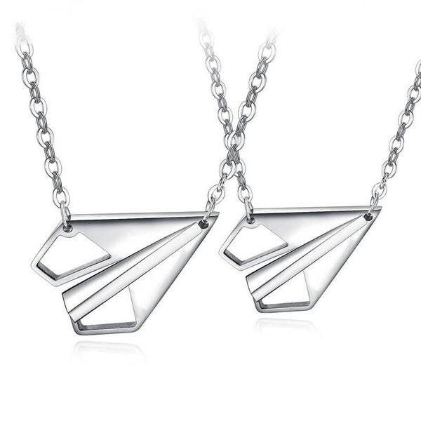 pendant necklaces simple airplane style necklace for woman men anniversary valentine's day jewelry gift couple, Silver
pendant necklaces simple airplane style necklace for woman men anniversary valentine's day jewelry gift couple, Silver