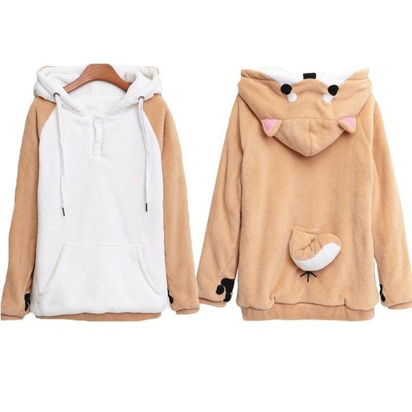 women's hoodies & sweatshirts warm sweatshirt plush akita hoodie women poleron ear kawaii winter fuzzy japanese cute harajuku streetwea, Black
women's hoodies & sweatshirts warm sweatshirt plush akita hoodie women poleron ear kawaii winter fuzzy japanese cute harajuku streetwea, Black