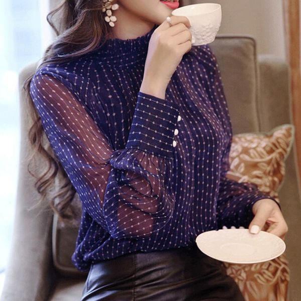 women's blouses & shirts 2021 summer woman blusa mujer lace chiffon blouse women shirt long sleeve womens and ladies plus size, White
women's blouses & shirts 2021 summer woman blusa mujer lace chiffon blouse women shirt long sleeve womens and ladies plus size, White