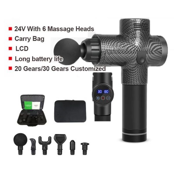 speed fascia gun massage tissue percussion pain relief body neck massag lcd display exercising relaxation slim shaping
speed fascia gun massage tissue percussion pain relief body neck massag lcd display exercising relaxation slim shaping