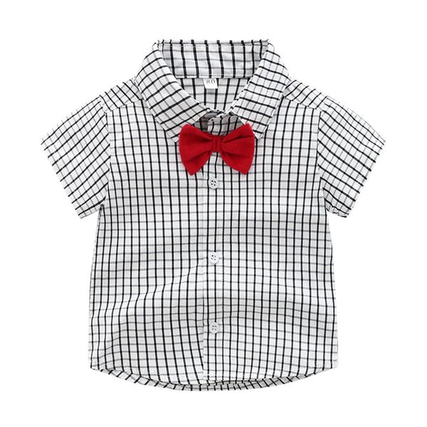 summer children's short sleeve plaid cardigan bow comfortable shorts boys' two piece set, Blue
summer children's short sleeve plaid cardigan bow comfortable shorts boys' two piece set, Blue