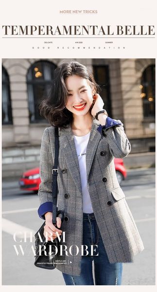 fashion 6xl plus size autumn style women's clothing office lady blazer feminino business casaco suits & blazers, White;black
fashion 6xl plus size autumn style women's clothing office lady blazer feminino business casaco suits & blazers, White;black